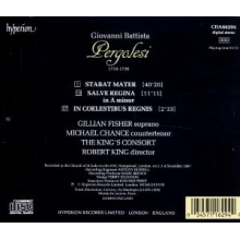 King's Consort & Robert King - Pergolesi: Stabat Mater; Salve Regina In a Minor