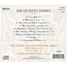 O'Donnell, James & Daniel Cook & the Choir of Westmin - Parry: Jerusalem; I Was Glad; Blest Pair of Sirens