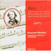 Shelley, Howard & Tasmanian Symphony Orchestra - Herz: Piano Concertos Nos. 1, 7 & 8 (Hyperion Roma