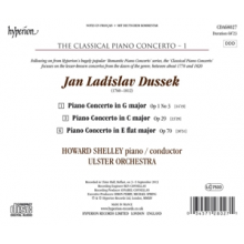 Shelley, Howard & Ulster Orchestra - Dussek: Piano Concertos Op. 1/3, 29 & 70 (Hyperion