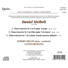 Shelley, Howard & Ulster Orchestra - Steibelt: Piano Concertos Nos. 3, 5 & 7 Hyperion C