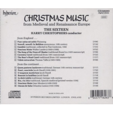 Sixteen & Harry Christophers - Christmas Music From Medieval and Renaissance Euro