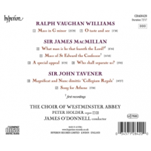 Westminster Abbey Choir - Vaughan Williams, Tavener & Macmillan