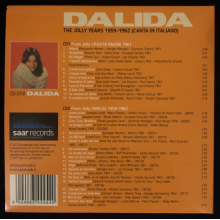 Dalida, Dalida - The Jolly Years 1959-1962