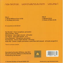 Birchall, Nat - World Without Form Volume 1