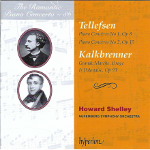 Shelley, Howard & Nuremberg Symphony Orchestra - Tellefsen & Kalkbrenner: Piano Concertos