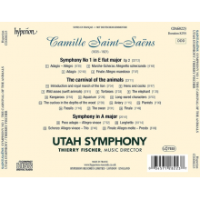 Utah Symphony & Thierry Fischer - Saint-Saens: Symphony No.1/Symphony In a Major/Carnaval of the Animals
