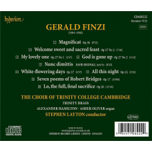 Choir of Trinity College Cambridge & Stephen Layton - Finzi: Choral Works