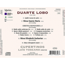 Cupertinos & Luis Toscano - Duarte Lobo: Masses, Responsories & Motets
