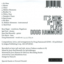 Regev, Reut - It's Now - R-Time Plays Doug Hammond