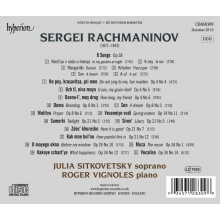 Sitkovetsky, Julia - Rachmaninov Songs