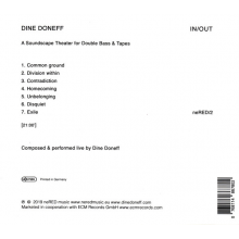 Doneff, Dine - In/Out (A Soundscape Theatre For Double Bass & Tapes)