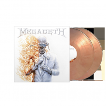 Megadeth - Megadeth LP CRYSTAL RED ORGANZA INDIE