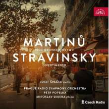 Spacek, Josef - Bohuslav Martin : Violin Concertos - Stravinsky: Divertimento