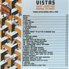 Vistas - What Were You Hoping To Find?