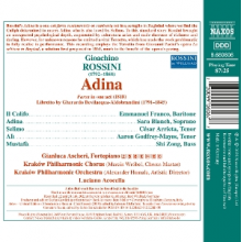 Franco, Emmanuel - Rossini: Adina