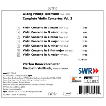 L Orfeo Barockorchester - Complete Violin Concertos