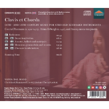 Maso, Vania Dal - Anonymous: Clavis Et Chorda, 14th- and 15th-Century Music For Stringed Keyboard Instruments