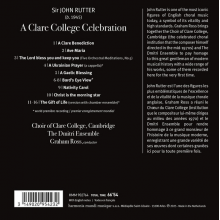 John Rutter - A Clare College Celebration Ross Choir Of Clare College Cambridge Dmitri Ensemble
