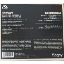 Tchaikovsky - Quatuor A Cordes & Souvenir De Florence Quatuor Modigliani Clement Lederlin
