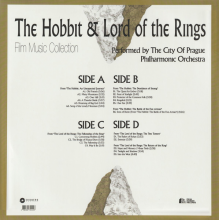 The City Of Prague Philarmonic Orchestra - The Hobbit & The Lord Of The Rings LP