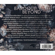 Tsintsabadze, Shorena - Bach: Works For Solo Piano - Baroque Beyond