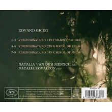 Van Der Mersch, Natalia & Natalia Kovalzon - Grieg: Violin Sonatas