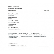 Ambrosini, Marco/ Ensemble Supersonnus - Resonances