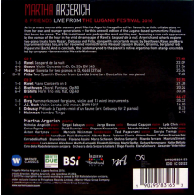 Argerich, Martha - Live From Lugano Festival 2016