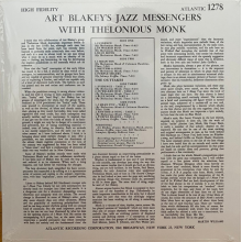 Blakey, Art & Jazz Messengers - Art Blakey’s Jazz Messengers With Thelonious Monk