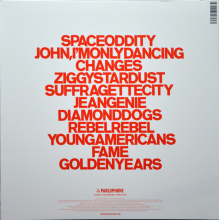 Bowie, David - Changesonebowie