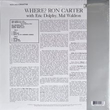 Carter, Ron - Where? (lp)