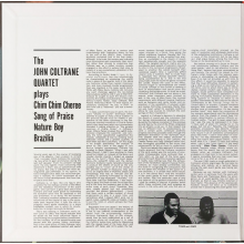 Coltrane, John - The John Coltrane Quartet Plays (acoustic Sounds)  (lp)