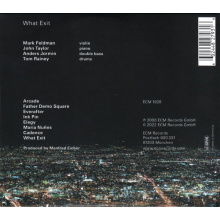 Feldman, Mark - What Exit (touchstones)