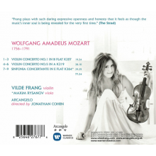 Frang, Vilde - Mozart: Mozart Violin Concertos Nos. 1 & 5; Sinfonia Concertante For Violin & Viola K364