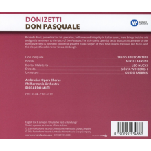 Freni/bruscantini/nucci/winbergh/muti/ Philharmonia Orchestra - Donizetti: Don Pasquale