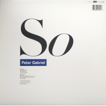 Gabriel, Peter - So Lp