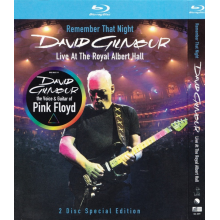 Gilmour, David - Remember That Night (blu-ray Dvd)