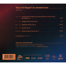 Głuchowski, Tomasz - Marcel Dupre In Memoriam