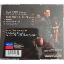 Goosby, Randal - Bruch: Violin Concerto No. 1 / Florence Price: Violin Concertos