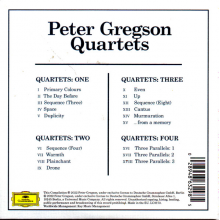 Gregson, Peter - Quartets: One - Four
