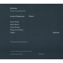 Grigoryan, Lusine - Komitas: Seven Songs