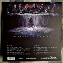 Hammer King - Make Metal Royal Again (red/gold Splatter In Gatefold)