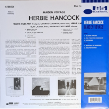 Hancock, Herbie - Maiden Voyage (lp Blue) (indie) Bn85