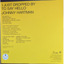 Hartman, Johnny - I Just Dropped By To Say Hello (lp) (verve By Request)
