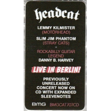 Headcat - Live In Berlin
