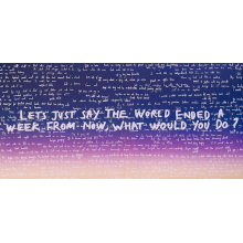 Honne - Let’s Just Say The World Ended A Week From Now, What Would You Do?