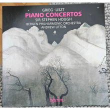 Hough, Stephen/ Bergen Philharmonic Orchestra/ Andrew Litton - Liszt: Piano Concertos Nos. 1 & 2 – Grieg: Piano Concerto (lp)