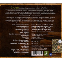 Jaroussky, Philippe/jerome Ducros/quatuor Ebene - Green' - Melodies Francaises On Verlaine's Poems