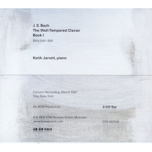 Jarrett, Keith - Bach: The Well Tempered Clavier